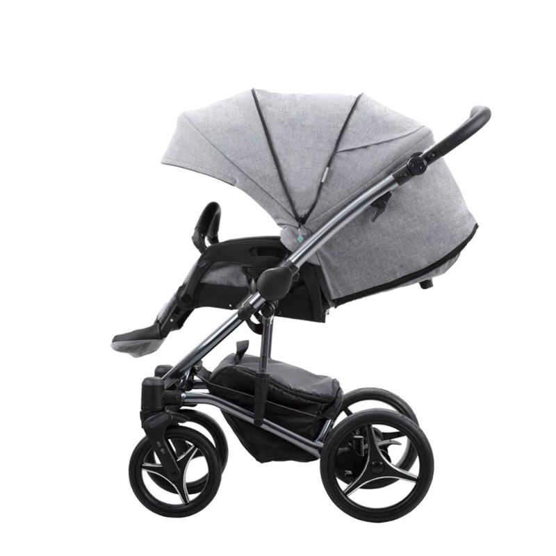 Коляска 2 в 1 Bebetto Tito Premium DARK 02