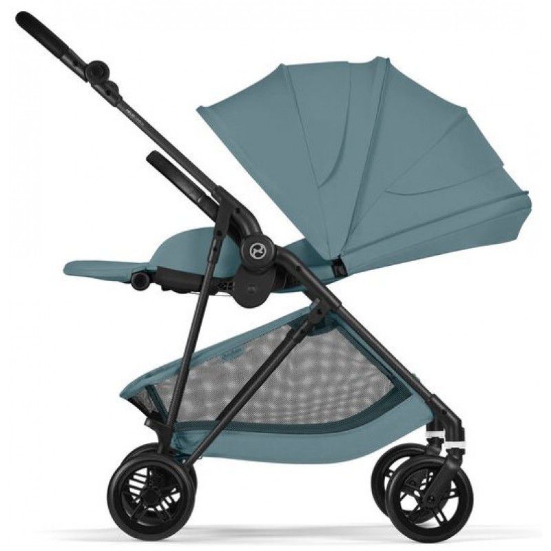 Прогулочная коляска Cybex Melio Carbon Stormy Blue