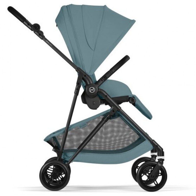 Прогулочная коляска Cybex Melio Carbon Stormy Blue
