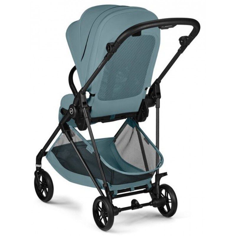 Прогулочная коляска Cybex Melio Carbon Stormy Blue