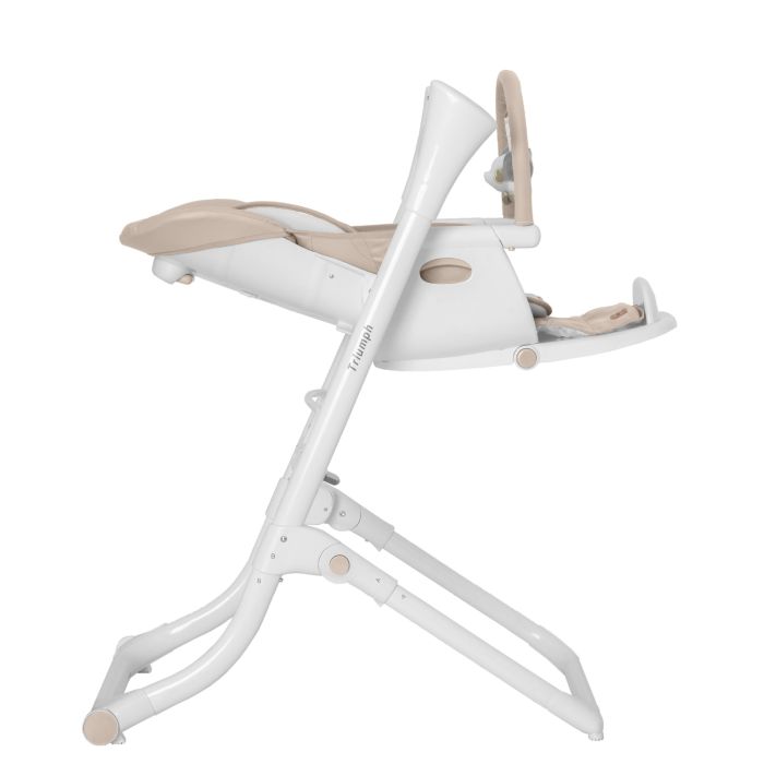 Стільчик-гойдалка CARRELLO Triumph сенсорна панель CRL-10302 Cream Beige
