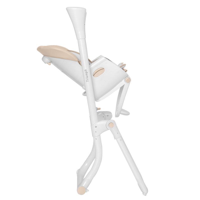 Стульчик-качели CARRELLO Triumph сенсорная панель CRL-10302 Cream Beige