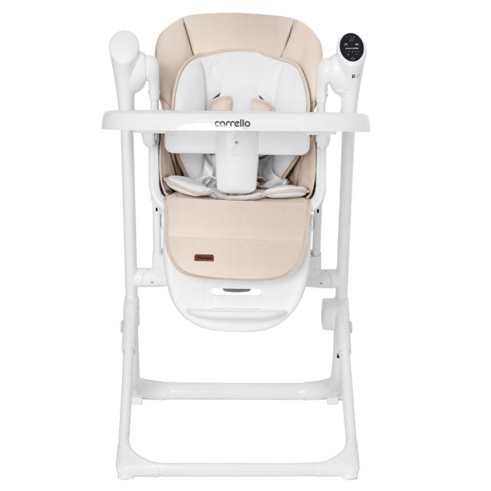 Стільчик-гойдалка CARRELLO Triumph сенсорна панель CRL-10302 Cream Beige