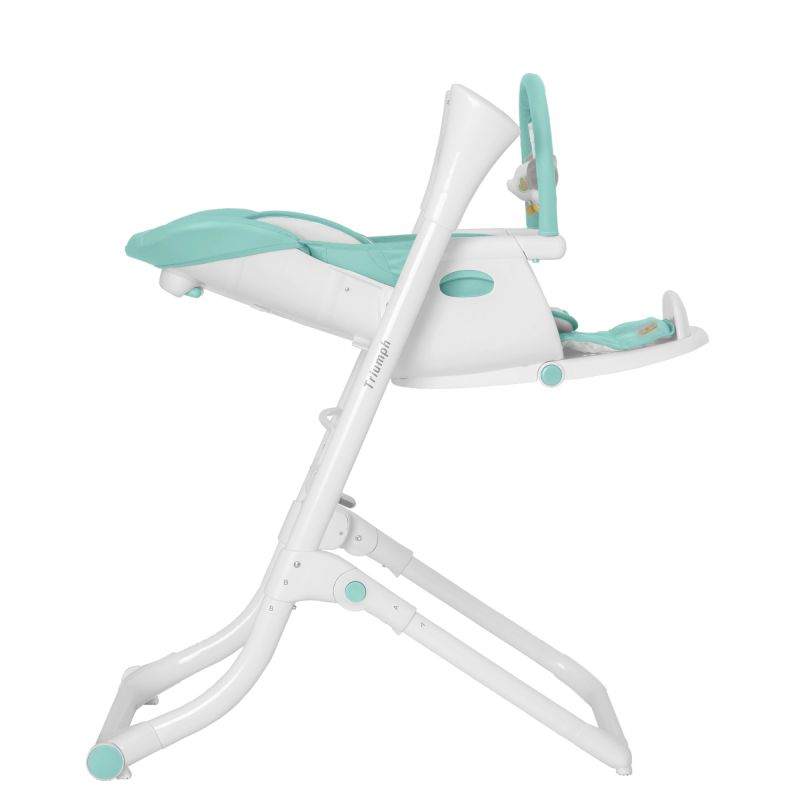 Стульчик-качели CARRELLO Triumph сенсорная панель CRL-10302 Mint Green