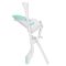 Стульчик-качели CARRELLO Triumph сенсорная панель CRL-10302 Mint Green