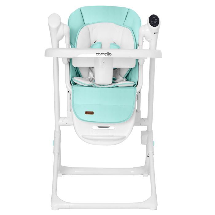 Стільчик-гойдалка CARRELLO Triumph сенсорна панель CRL-10302 Mint Green