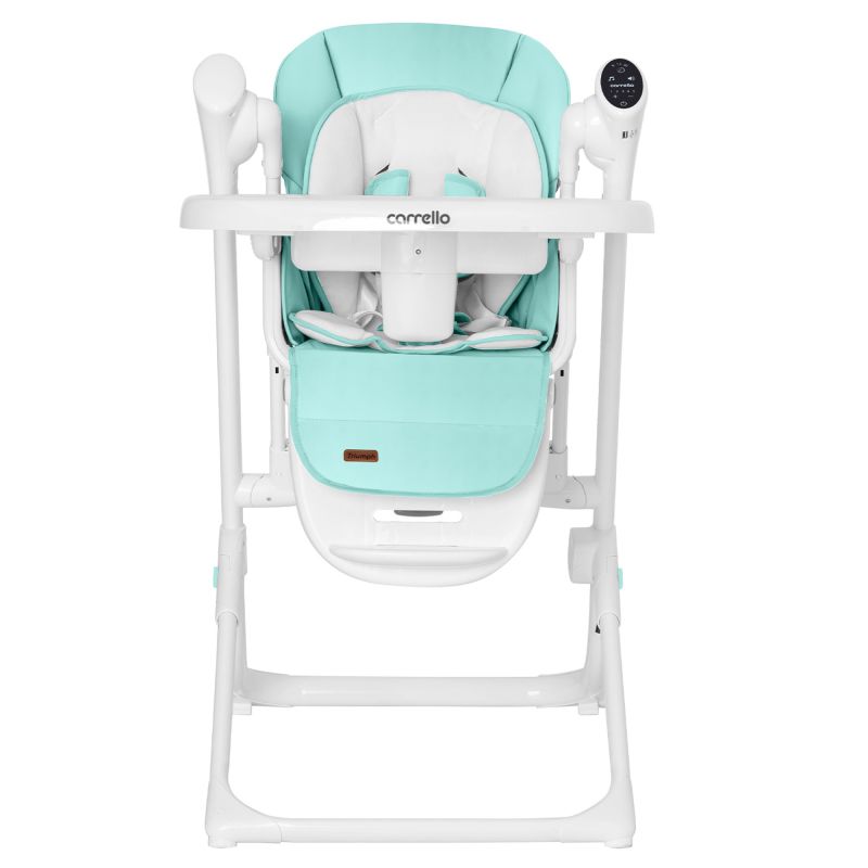 Стульчик-качели CARRELLO Triumph сенсорная панель CRL-10302 Mint Green