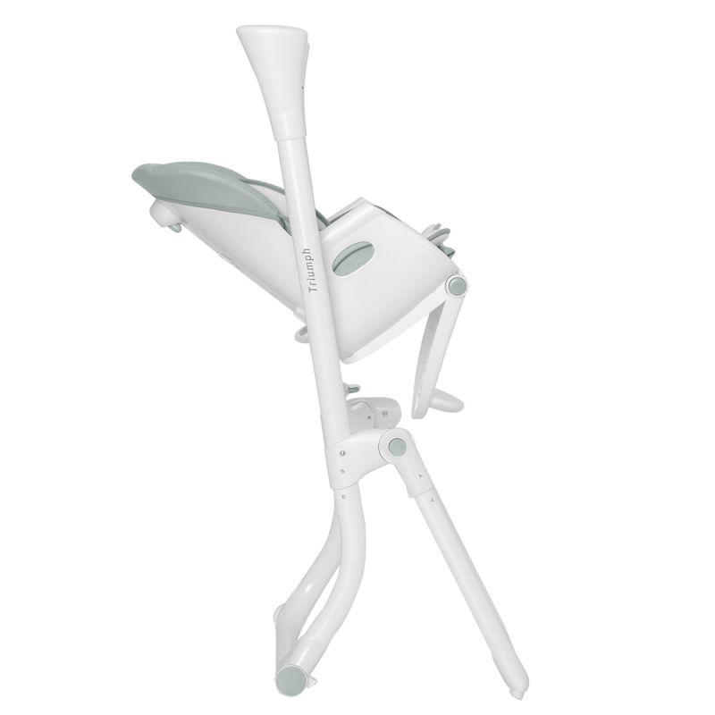 Стульчик-качели CARRELLO Triumph сенсорная панель CRL-10302 Cloud Grey