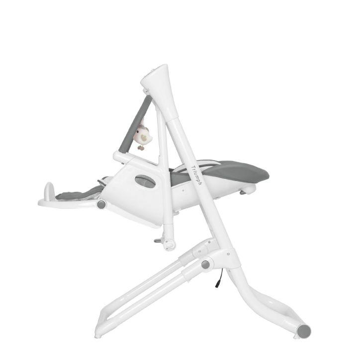 Стільчик-гойдалка CARRELLO Triumph сенсорна панель CRL-10302 Palette Grey