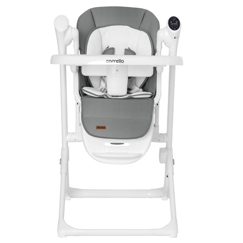 Стульчик-качели CARRELLO Triumph сенсорная панель CRL-10302 Palette Grey