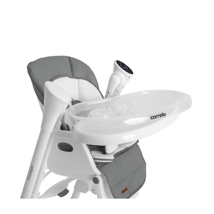 Стільчик-гойдалка CARRELLO Triumph сенсорна панель CRL-10302 Palette Grey