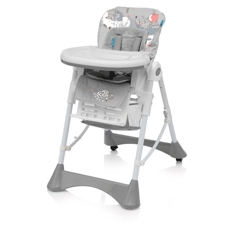 Стульчик для кормления Baby Design Pepe New (07 Gray)