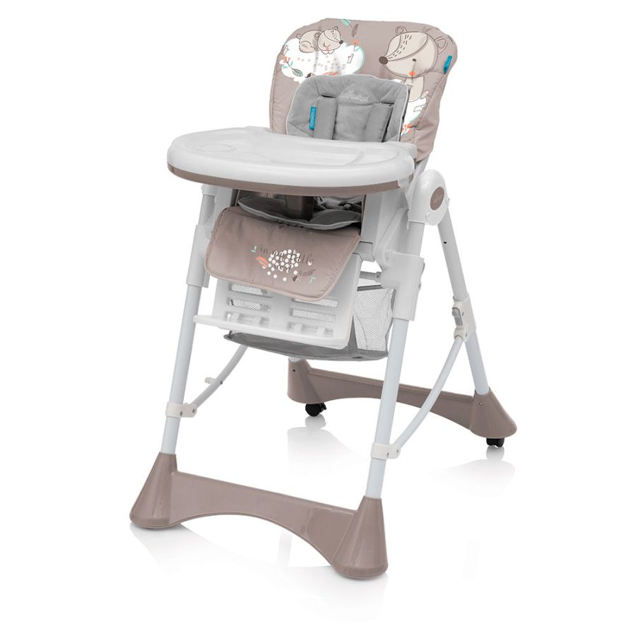 Стільчик для годування Baby Design Pepe New (09 Beige)