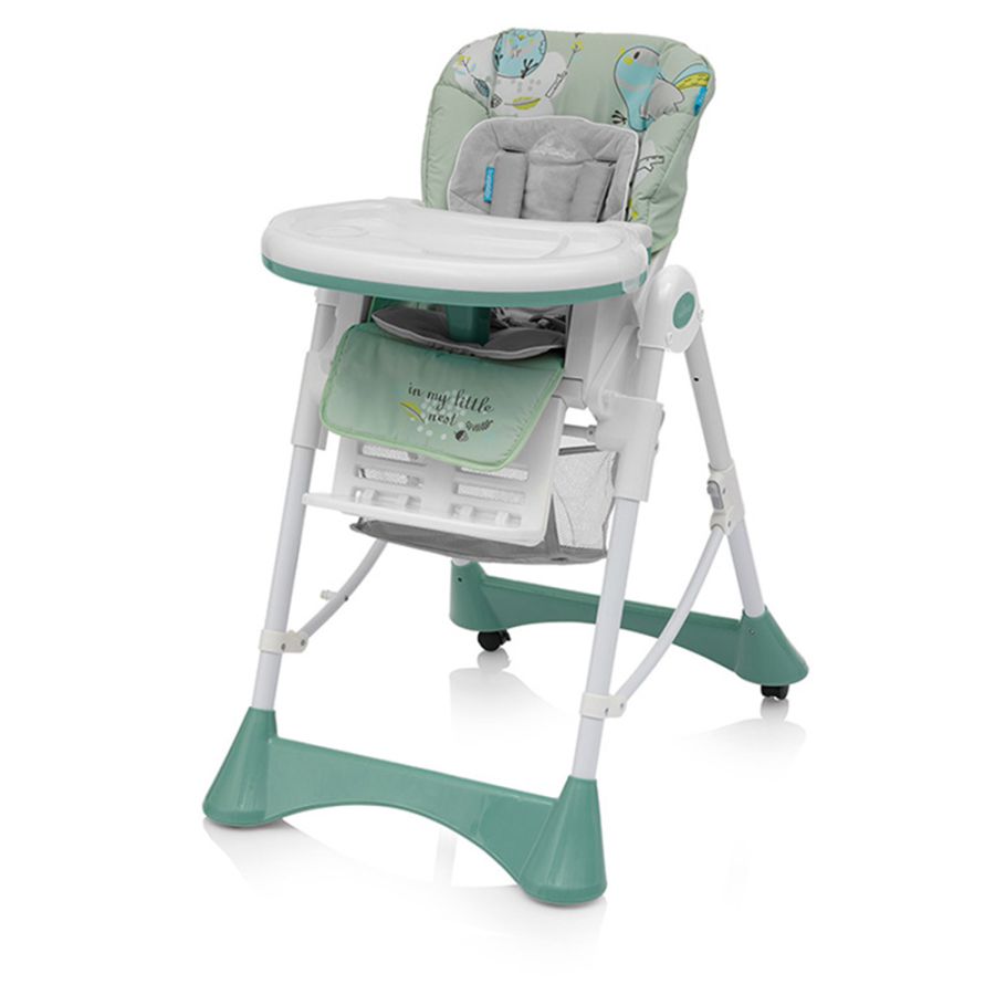 Стільчик для годування Baby Design Pepe New (04 Green)