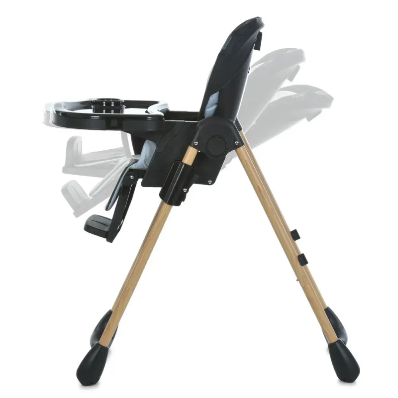 Стульчик для кормления El Camino CRAFT  ME 1115-W Black