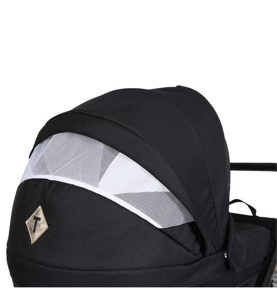 Коляска 2 в 1 Kunert Talisman 03 Black- Red