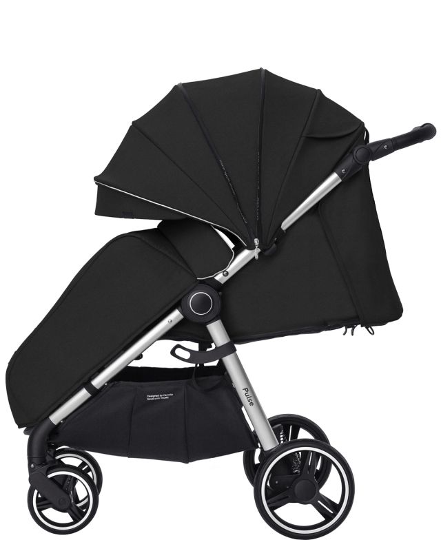 Коляска прогулочная CARRELLO Pulse CRL-5507 Thunder Grey +дождевик L /1/
