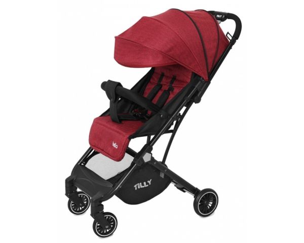 Прогулочная коляска Tilly Bella T-163 Brick Red +дождевик S/1/ Прогулочная коляска Tilly Bella T-163 Brick Red +дождевик S/1/