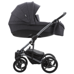 Коляска 2 в 1 Bebetto Tito Premium DARK 01