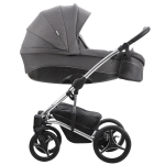 Коляска 2 в 1 Bebetto Tito Premium SILVER 02