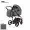 Коляска 2 в 1 Adamex Astoria TK-66 серый
