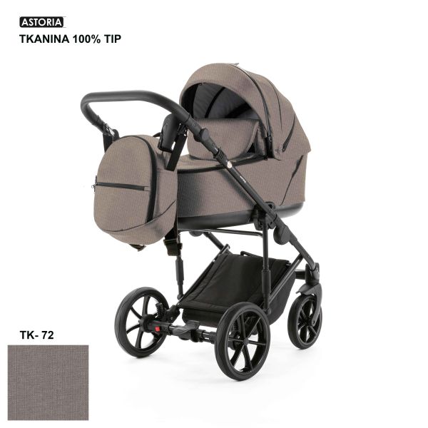 Коляска 2 в 1 Adamex Astoria TK-72 бежевый