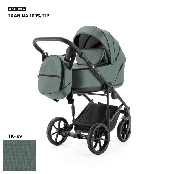 Коляска 2 в 1 Adamex Astoria TK-99 бирюза