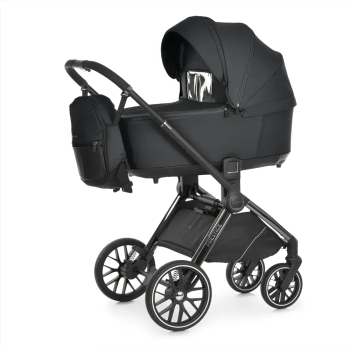 Коляска 2 в 1 El Camino PRESTIGE ME 1124-3 Black