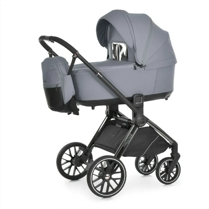 Коляска 2 в 1 El Camino PRESTIGE ME 1124-3 Frost Gray