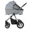 Коляска 2 в 1 Baby Design HUSKY XL (207 SILVER GRAY)