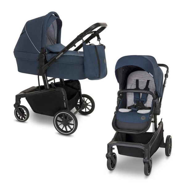 Коляска 2 в 1 Baby Design ZOY (03 NAVY) Коляска 2 в 1 Baby Design ZOY (03 NAVY)
