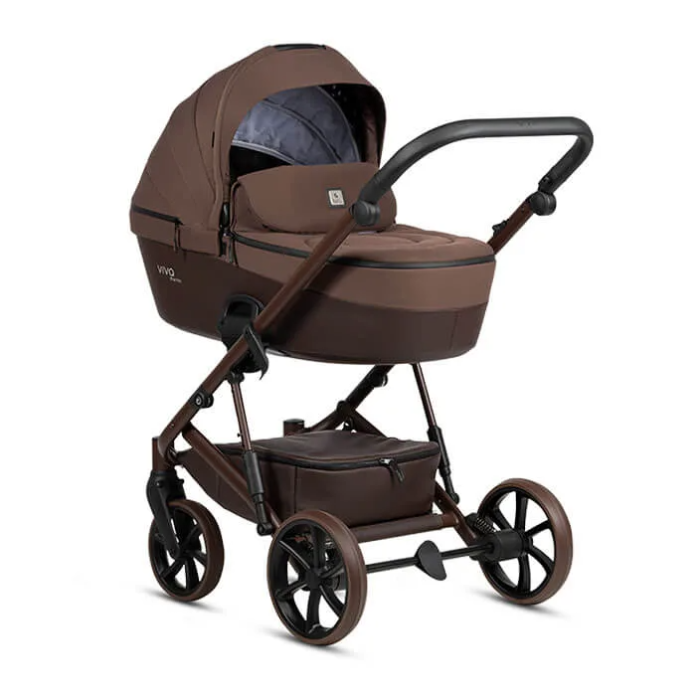 Коляска 2 в 1 TUTIS VIVA6 Plus Essential Espresso