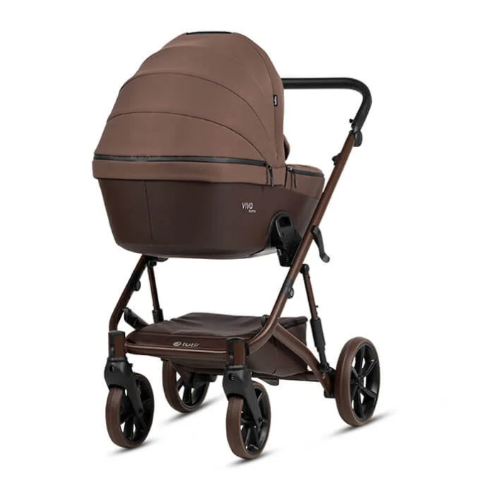 Коляска 2 в 1 TUTIS VIVA6 Plus Essential Espresso