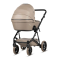 Коляска 2 в 1 TUTIS VIVA6 Plus Leather Cappuccino