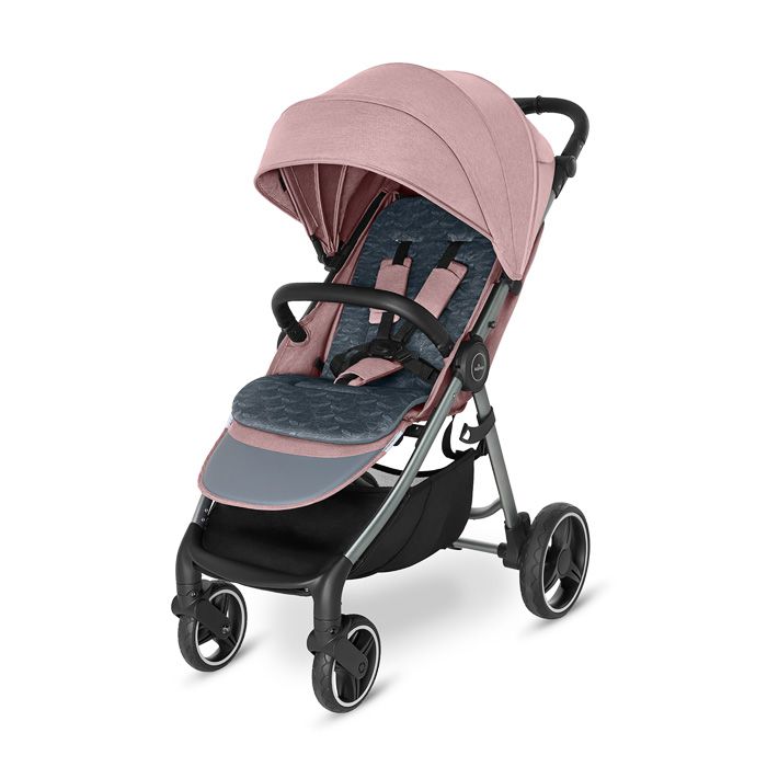 Прогулянкова коляска Baby Design WAVE 108 PINK